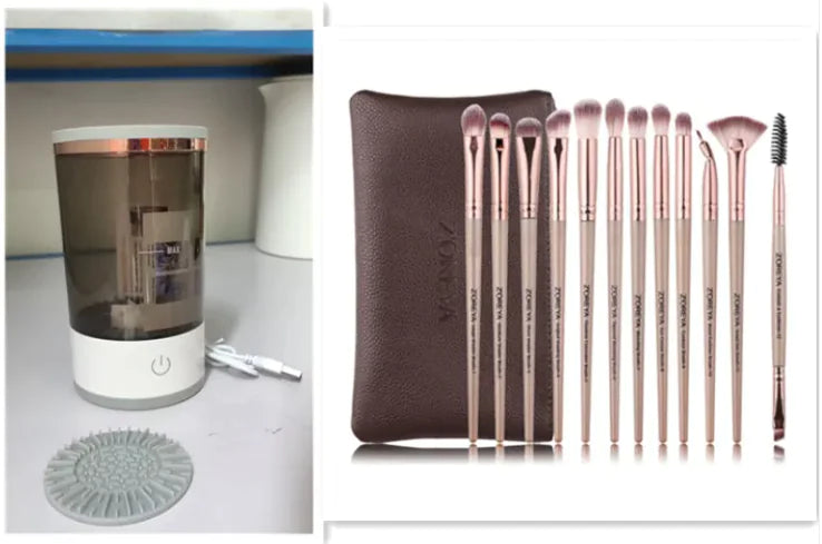 Women Eye Shadow Brush Cleaning Tool WEM Support (www.WEM.support)