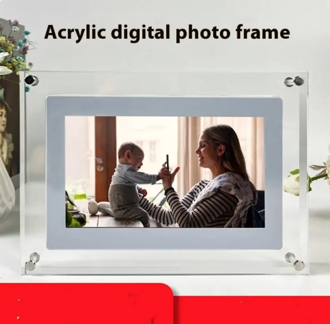 Acrylic Digital Photo Frame WEM Support (www.WEM.support)