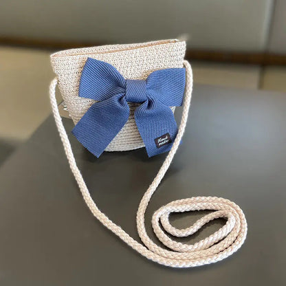 Set Sombrero y Bolso de Paja Niña Verano HejK.com Marketplace LLC