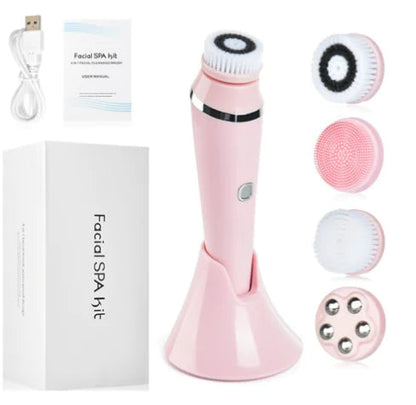 4 In 1 Facial Cleansing Brush WEM Support (www.WEM.support)