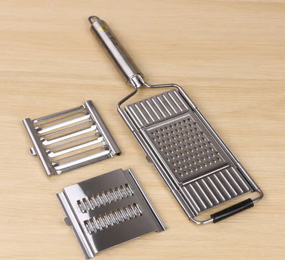 Stainless Steel Grater, Vegetable And Fruit Slicer, Peeler WEM Support (www.WEM.support)