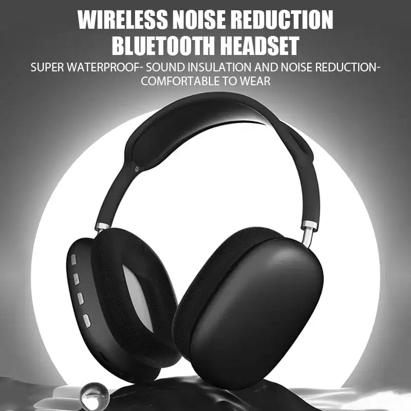 Wireless Bluetooth Headphones Noise Cancelling With Microphone WEM Support (www.WEM.support)