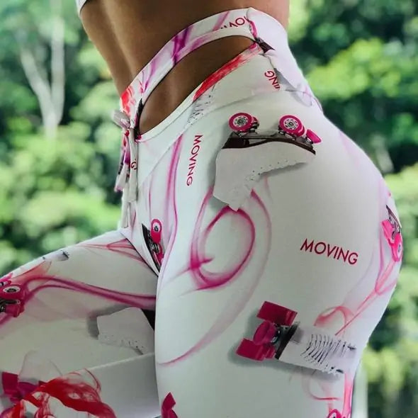 Bewegungsmuster Push-Up Workout Leggings WEM Support (www.WEM.support)