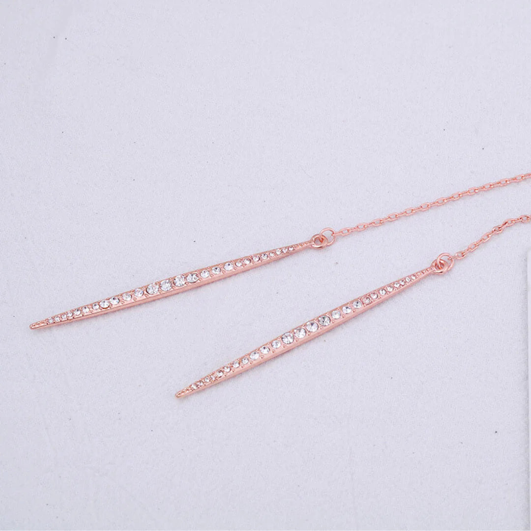 Slim Lariat Necklace WEM Support (www.WEM.support)