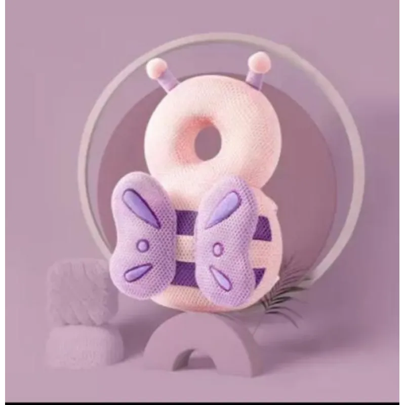 Baby Head Protection Cushion with Angel Wings WEM Support (www.WEM.support)