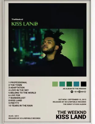 Music Album Cover Band Poster. WEM Support (www.WEM.support)