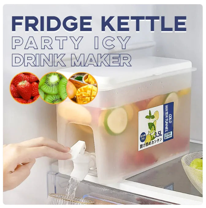 Chill Serve Large Capacity Refrigerator Beverage Dispenser WEM Support (www.WEM.support)