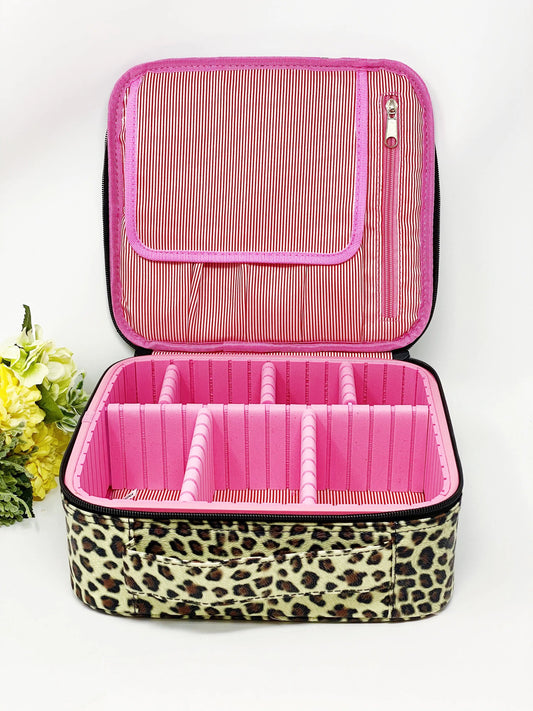 Cheetah Fun Travel Cosmetic Case WEM Support (www.WEM.support)