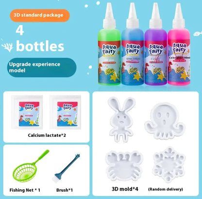 Kids' Creative DIY Puzzle Bottle WEM Support (www.WEM.support)