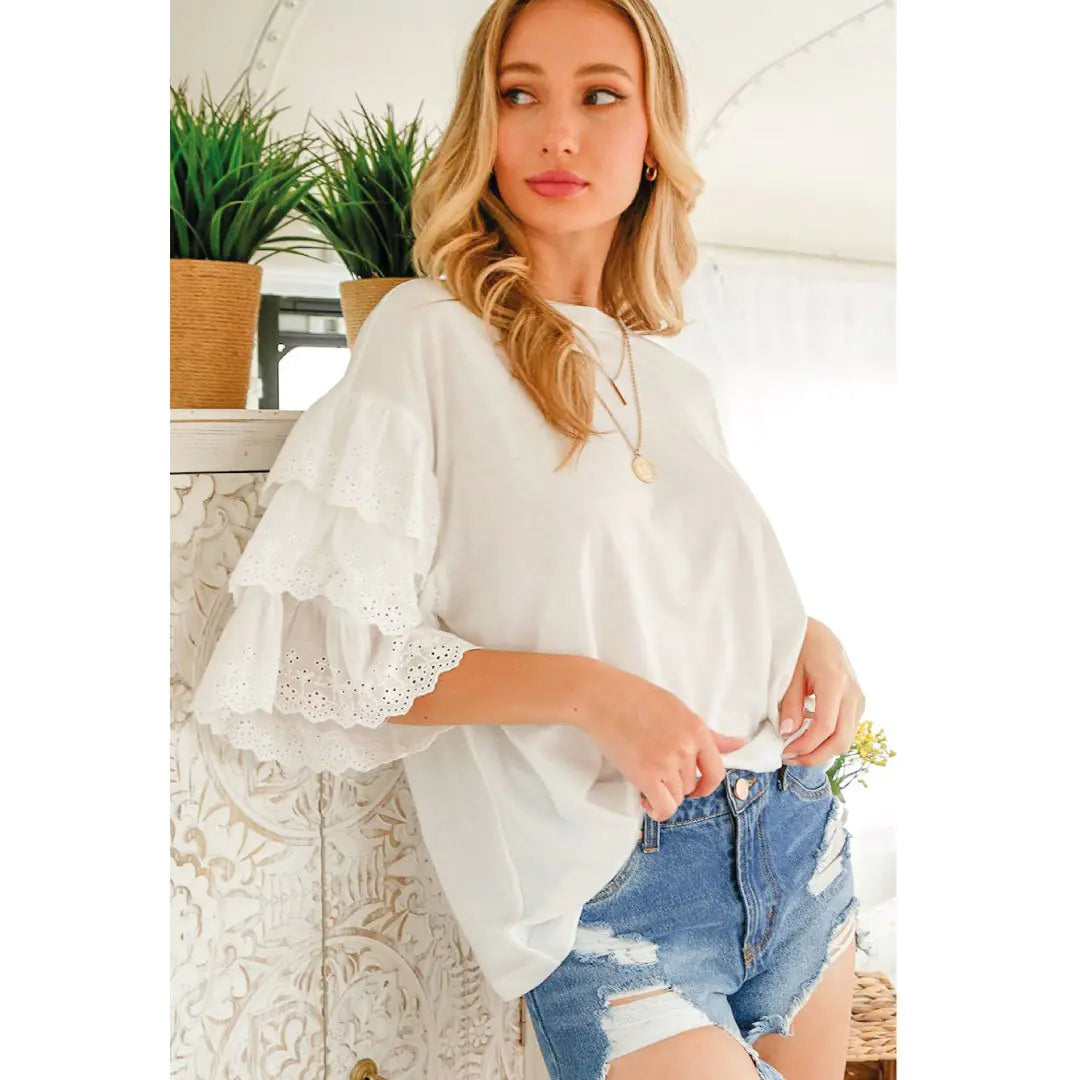 Layered Lace Top WEM Support (www.WEM.support)