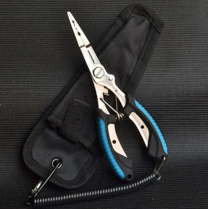 Medium Straight Mouth With Hook Multifunctional Fishing Pliers WEM Support (www.WEM.support)