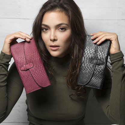 Wealthy Leather Wallet -Black WEM Support (www.WEM.support)