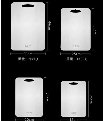 Stainless Steel Cutting Board WEM Support (www.WEM.support)
