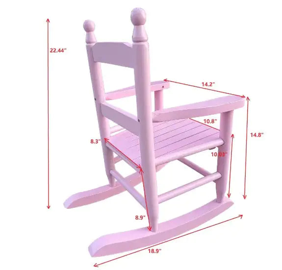 Shallow Chairs Rocking For Children WEM Support (www.WEM.support)