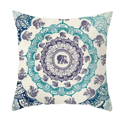 Soft Mandala Sofa Pillowcase WEM Support (www.WEM.support)