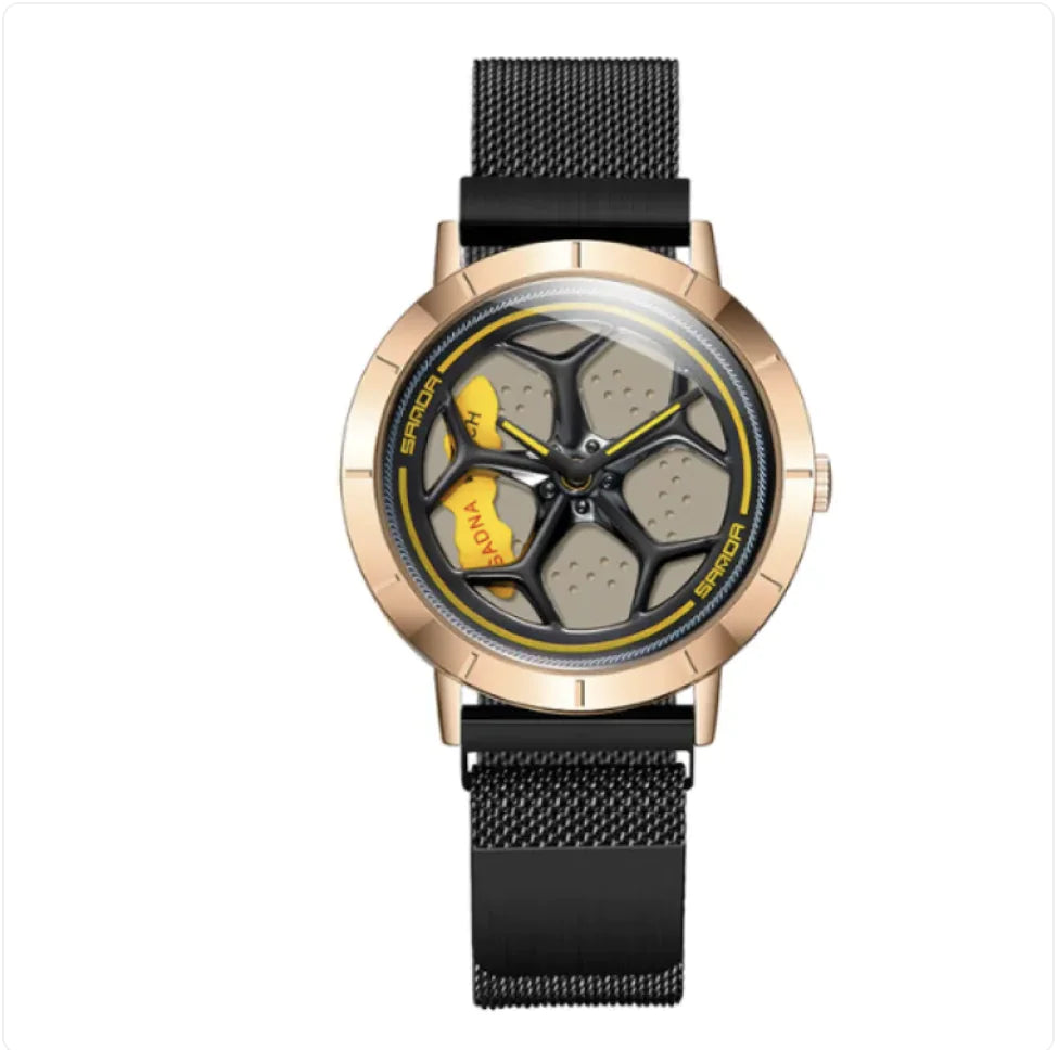 Sanda Wheel Quartz Watch HejK.com