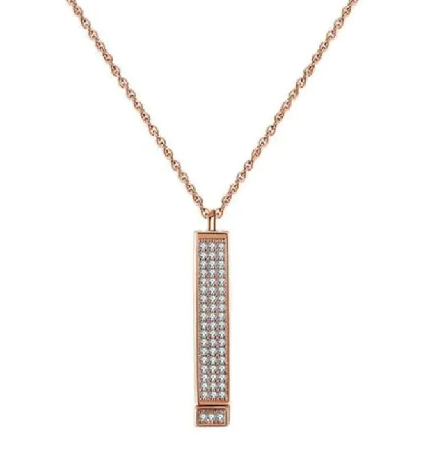 Trendy Zircon Inlaid Pendant