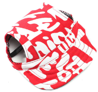 Small Dog Canvas Baseball Hat