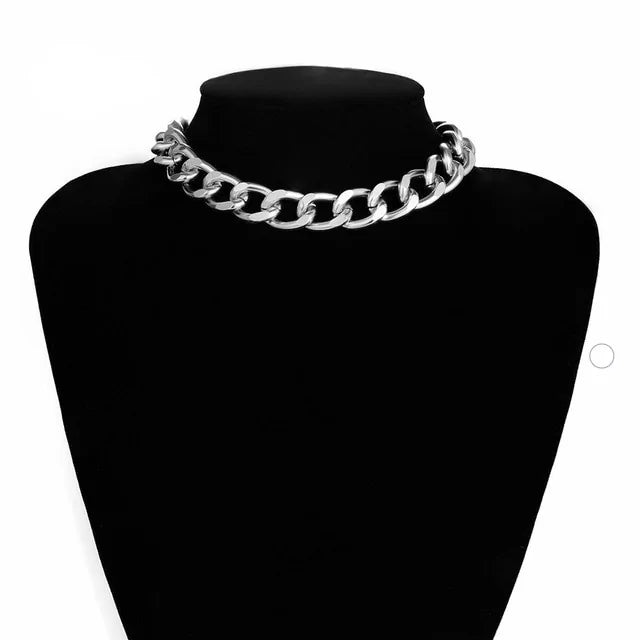 Punk Miami Cuban Choker Necklace WEM Support (www.WEM.support)