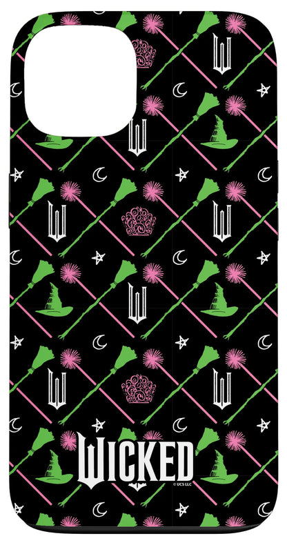 iPhone 14 Plus Wicked Broomsticks & Wands All Over Print Case