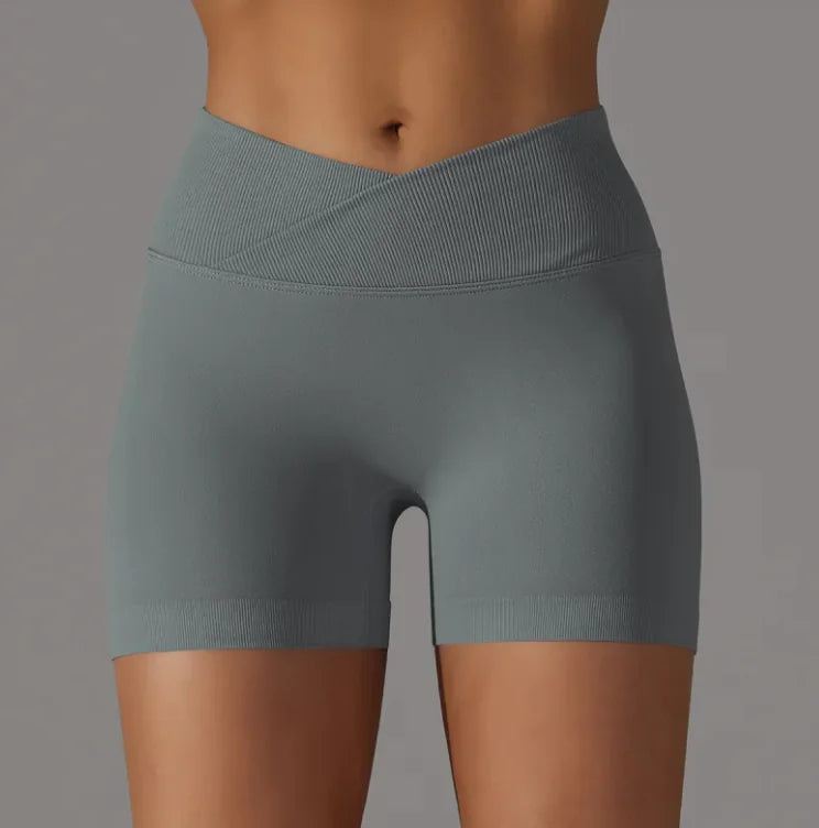 Women's Fashion Simple High Waist Shorts WEM Support (www.WEM.support)