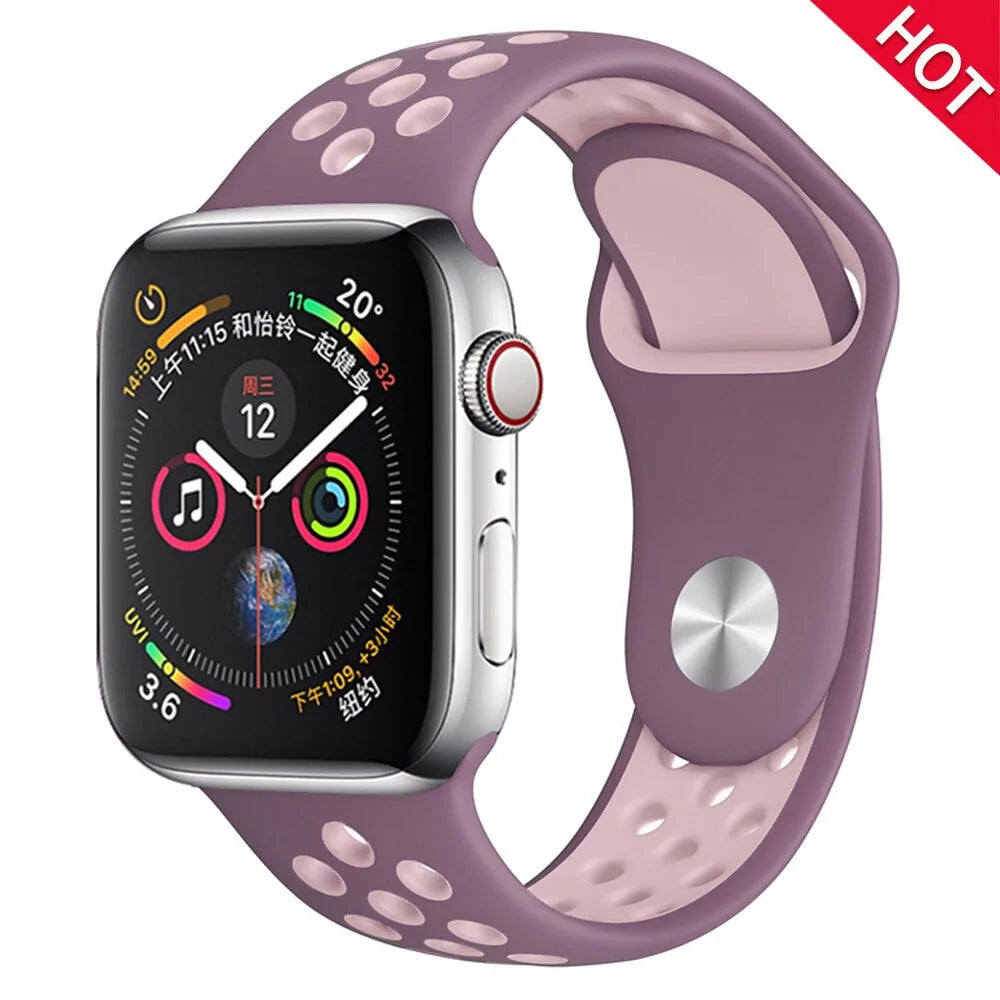 Soft Silicone Replacement Sports Strap WEM Support (www.WEM.support)