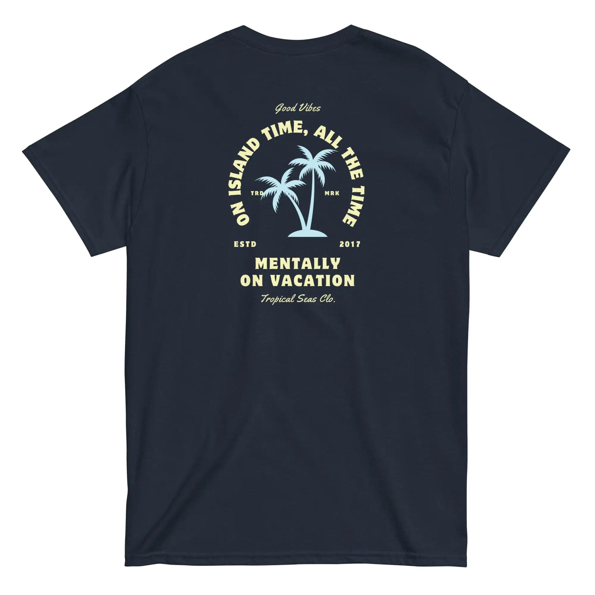 Men's Mental Beach Vacation classic tee WEM Support (www.WEM.support)