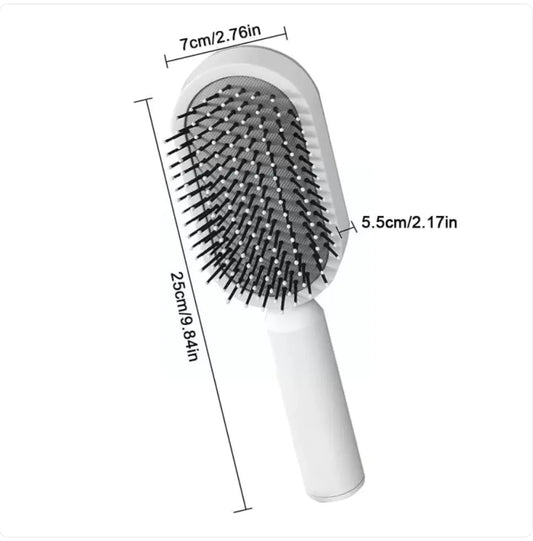 Women’s 3D Hair Growth Self-Cleaning Hair Brush WEM Support (www.WEM.support)