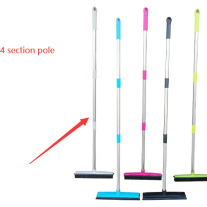 TriPole Dust & Carpet Scraper Broom WEM Support (www.WEM.support)