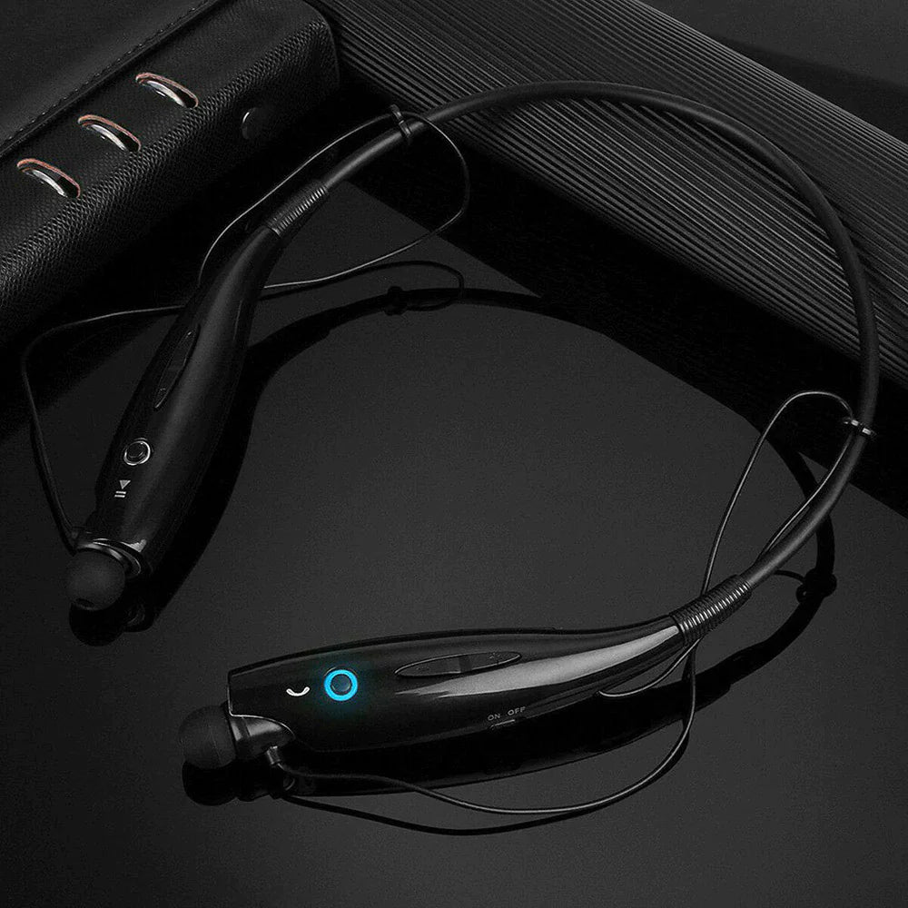 Bluetooth Neckband Wireless Headphones Mic Headset Stereo Earbuds Earphone WEM Support (www.WEM.support)