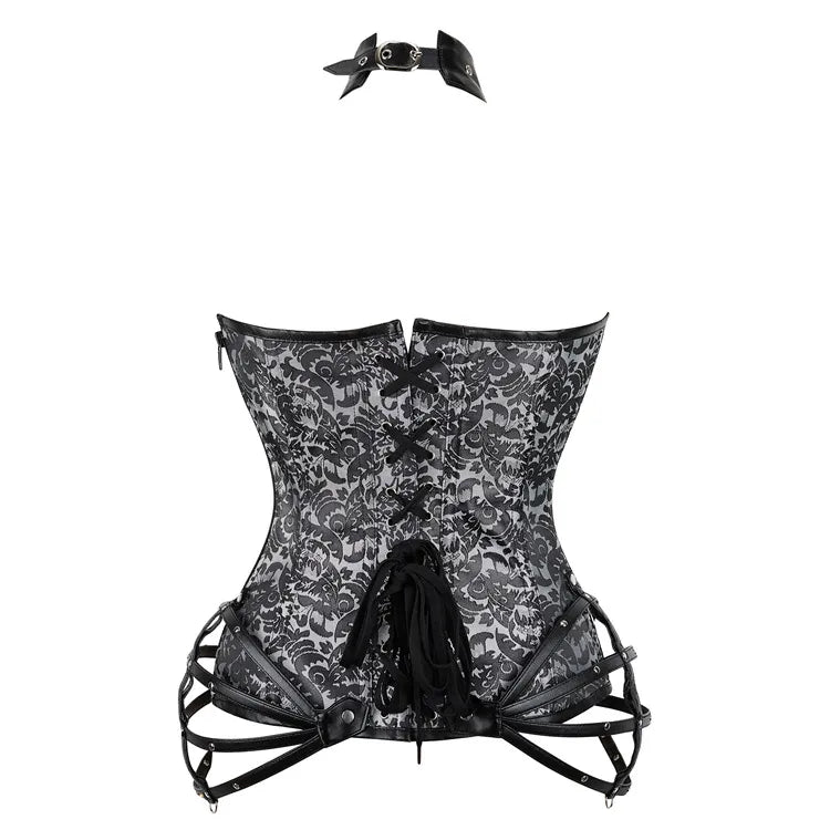 11 Pcs Steel Rib Side Zipper Tight Court Shaper WEM Support (www.WEM.support)