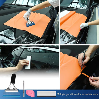 29 PCS Window Tint Tools Kit Car Auto Film Tinting Scraper Squeegee Installation WEM Support (www.WEM.support)
