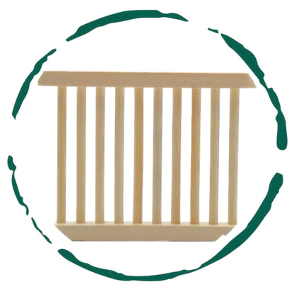 Bamboo Soap Bar Dish. Eco-Friendly WEM Support (www.WEM.support)