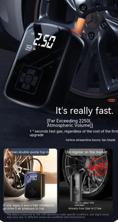 Wireless Car Air Inflator WEM Support (www.WEM.support)