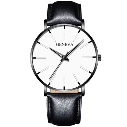 Minimalist Men's Fashion Ultra Thin Watch WEM Support (www.WEM.support)