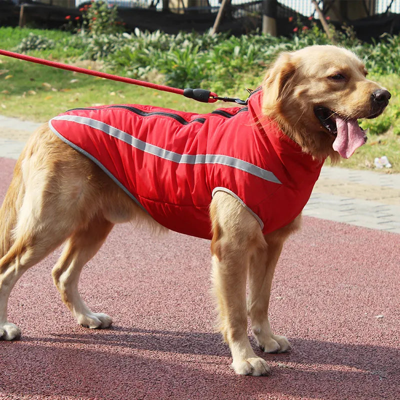 Thickened dog clothes windproof pet jacket WEM Support (www.WEM.support)