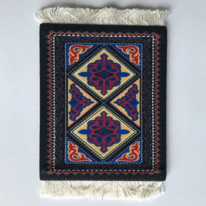 Persian Carpet Mouse Pad & Coasters: Vintage Elegance