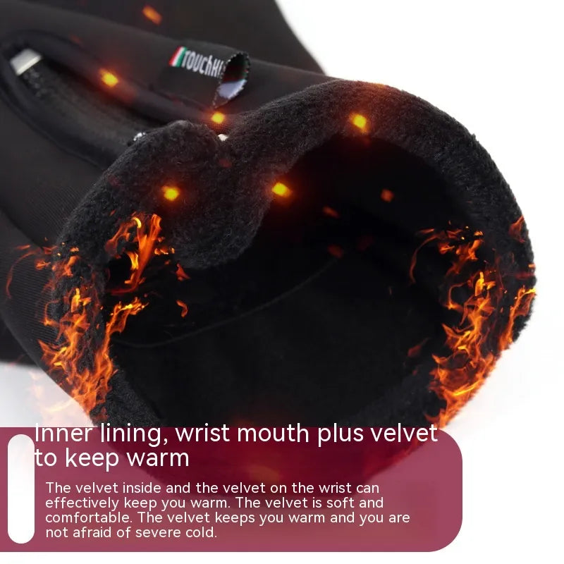 USB Heating Men's Gloves WEM Support (www.WEM.support)