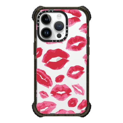 CASETiFY Ultra Impact iPhone 14 Pro Case [5X Military Grade Drop Tested / 11.5ft Drop Protection] - SARILMAK Patchwork - Glossy Black HejK.com