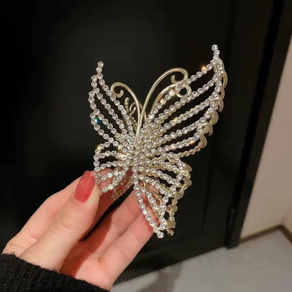 Pearl Butterfly Hair Clip WEM Support (www.WEM.support)