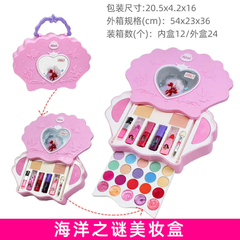 Disney Princess Elsa Makeup Set for Kids (Play Toy)