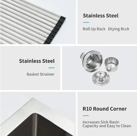 Stainless Steel Apron Front Farmhouse Sink - Prohibited On Amazon WEM Support (www.WEM.support)