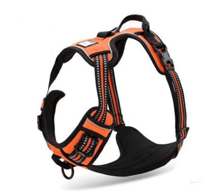 Truelove Adjustable Reflective Nylon Dog Harness WEM Support (www.WEM.support)