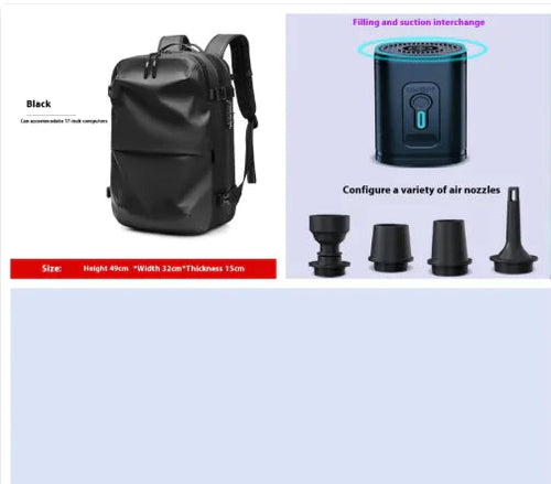 Vacuum Compression Bag Wireless Charging Electric Suction WEM Support (www.WEM.support)