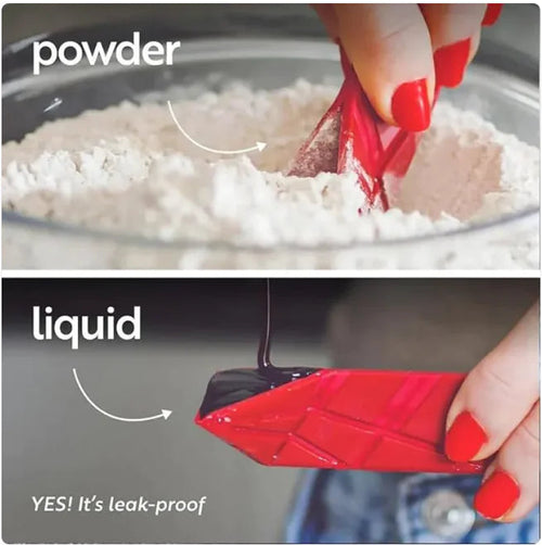 TriFold Kitchen Measuring Spoon WEM Support (www.WEM.support)