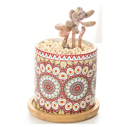 Mandala Planter Set of 4 WEM Support (www.WEM.support)