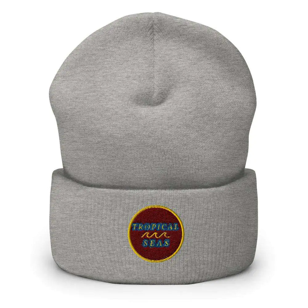 Tropical Maroon Beanie WEM Support (www.WEM.support)
