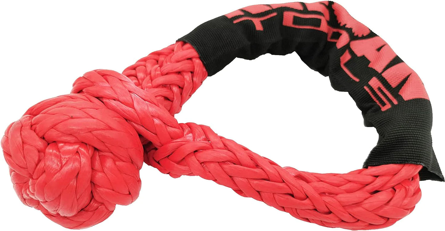 1/2" x 24" 65,000LBS Soft Shackle Recovery Rope For SUV Winch Snatch Off Road US WEM Support (www.WEM.support)
