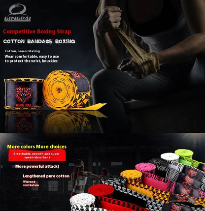 Hand Strap Half Finger Boxing Gloves WEM Support (www.WEM.support)