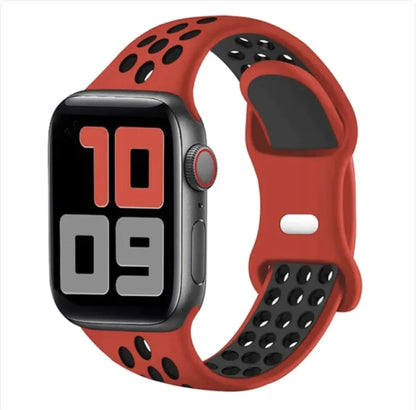 Two-Tone Silicone Sports Wristband WEM Support (www.WEM.support)